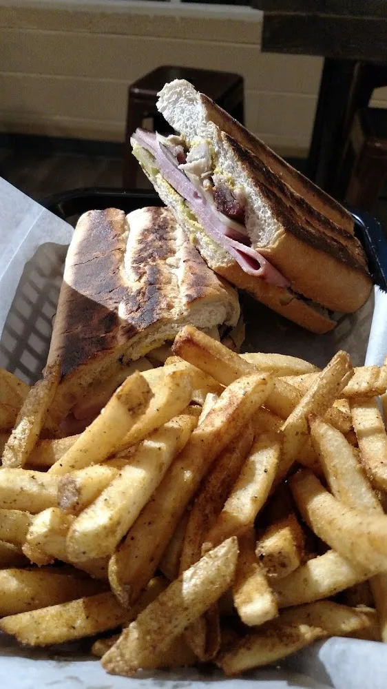 Cuban Sandwich with Fries