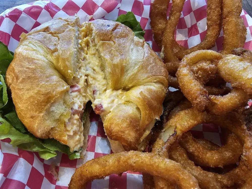 Pimento Croissant Sandwich
